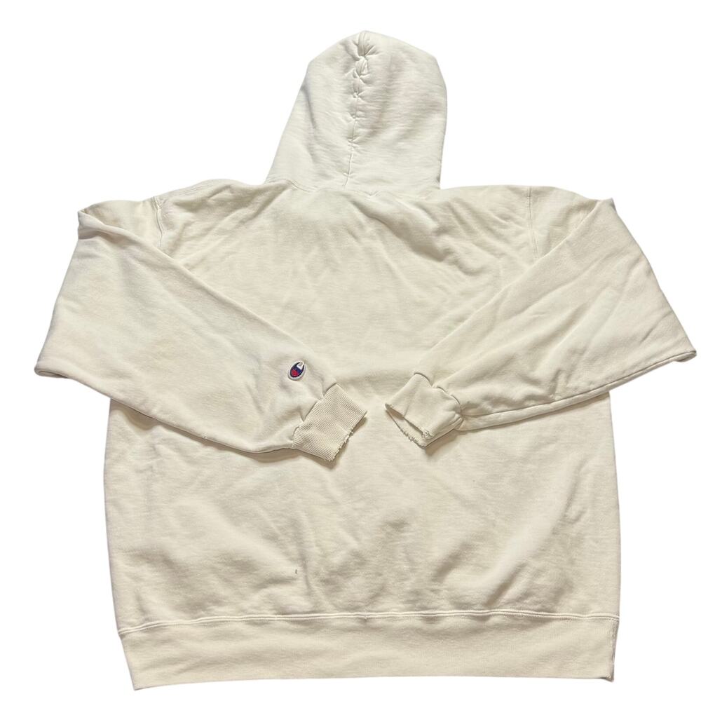 Men's White champion hoodie size XL - Picture 5 of 10